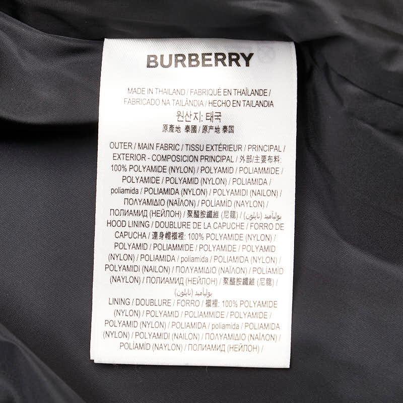 BURBERRY バーバリー TBロゴ ナイロンジャケット サイズ:4 ブラック  