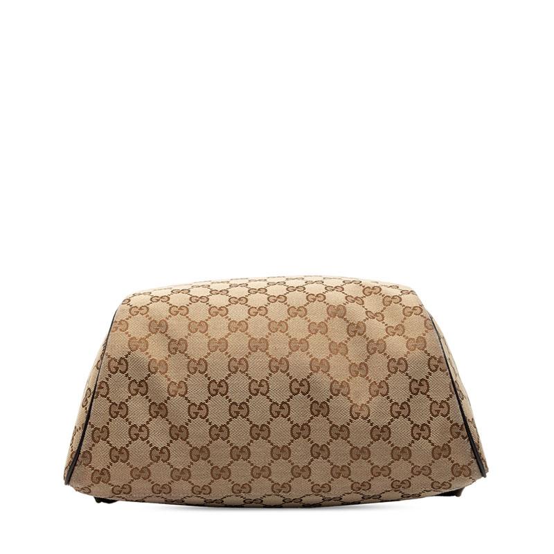 む*ぎ様 正規品　GUCCI リュック　バッグ　オールレザー　キャンバス　ブラッ GUCCI（グッチ） GGキャンバス リュック バックパック 449906 ベージュ