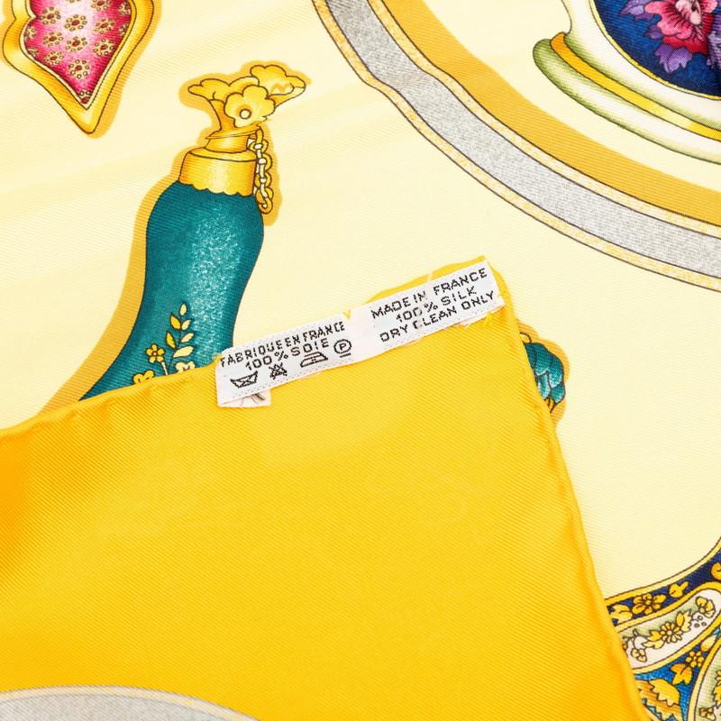 HERMES（エルメス） カレ90 Qu importe le flacon 香水瓶 スカーフ