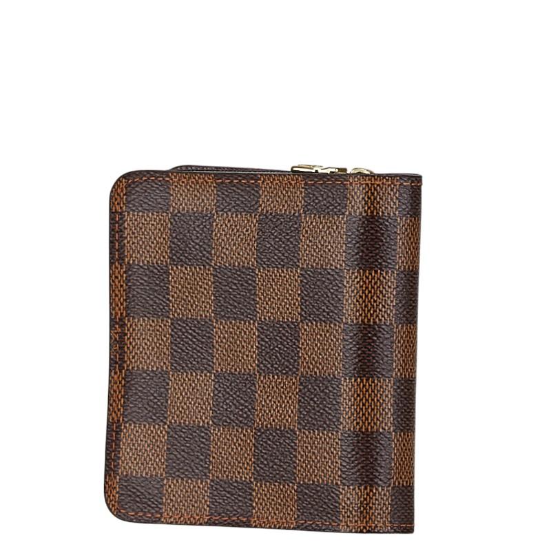 LOUIS VUITTON ルイ ヴィトン ダミエ コンパクトジップ 二つ折り