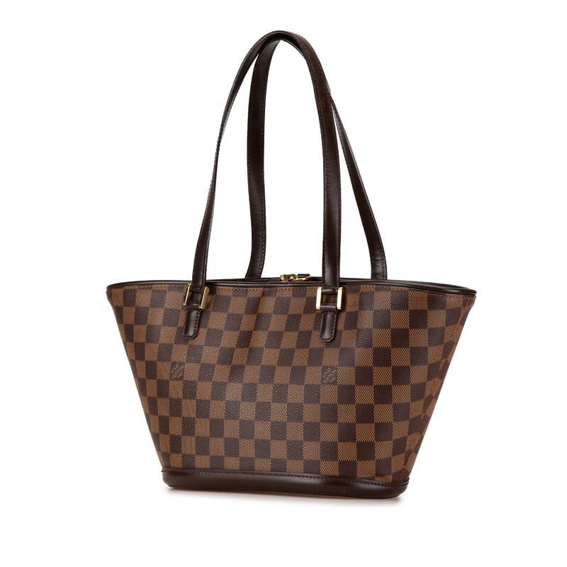 LOUIS VUITTON ルイ ヴィトン ダミエ マノスクPM ハンドバッグ LOUIS VUITTON ルイ ヴィトン ダミエ マノスクPM ハンドバッグ