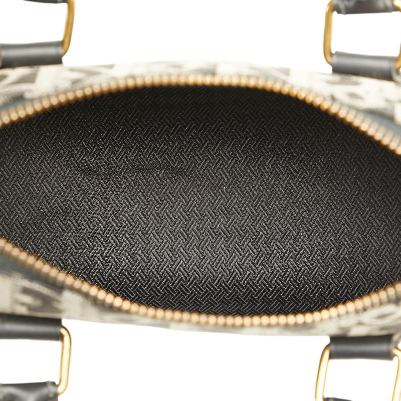 ディオール ミニ トロッター ハンドバッグ ネイビー キャンバス