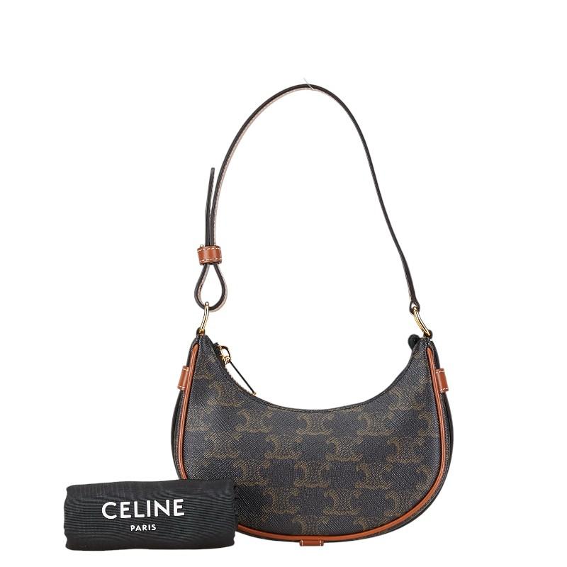 CELINE（セリーヌ） トリオンフ ミニ アヴァ ハンドバッグ タン