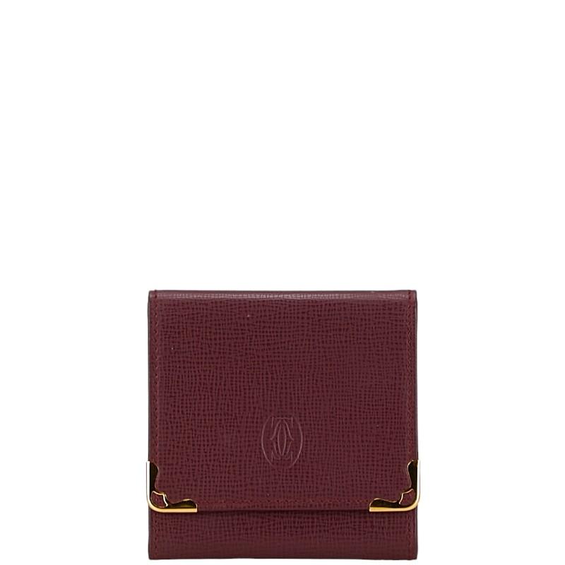 【希少】未使用保管品 CARTIER マストライン コインケース ボルドー 楽天市場】【未使用品】【財布】Cartier カルティエ マスト
