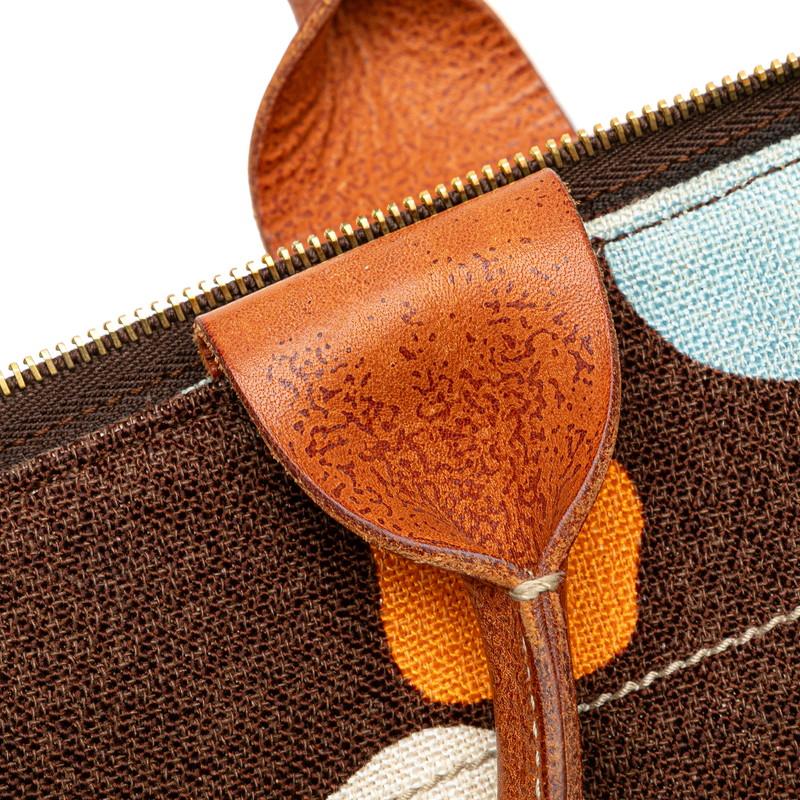 miu ミュウミュウ ハンドバッグ トートバッグ ブラウン オレンジ  