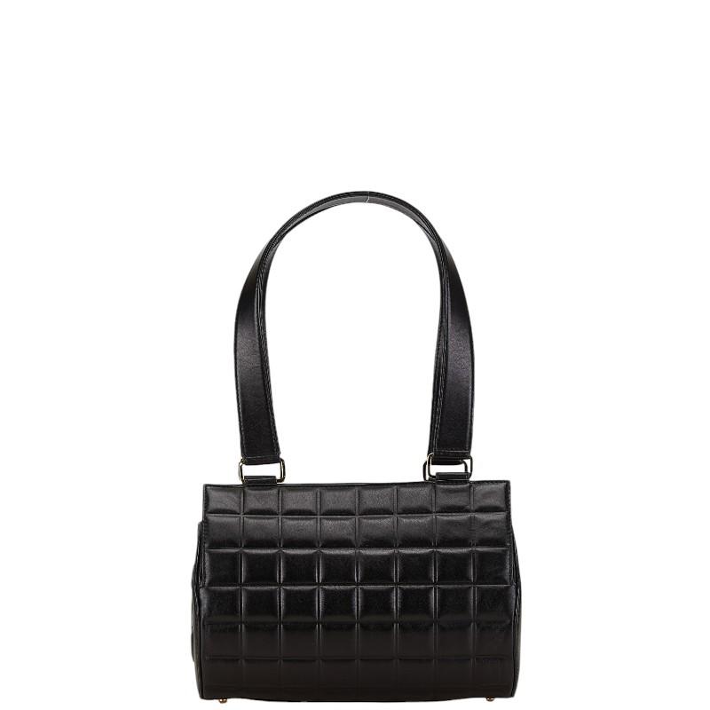 CHANEL（シャネル） ココマーク チョコバー ハンドバッグ ブラック