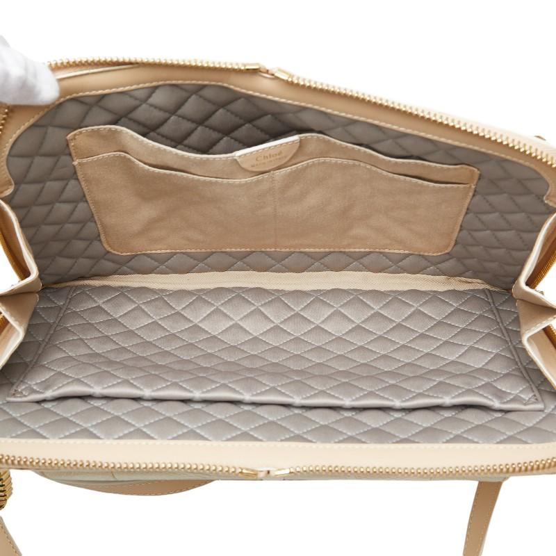 Chloe クロエ ルーシー チェーン ショルダーバッグ ベージュ Chloe クロエ ルーシー チェーン ショルダーバッグ ベージュ