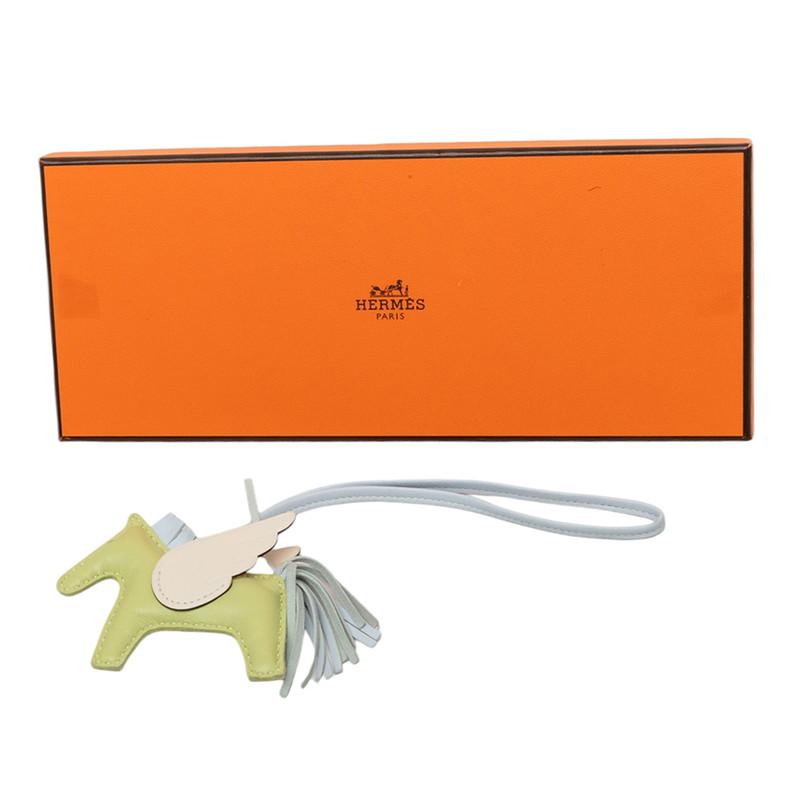 HERMES（エルメス） ロデオ ペガサス PM バッグチャーム グリーン系