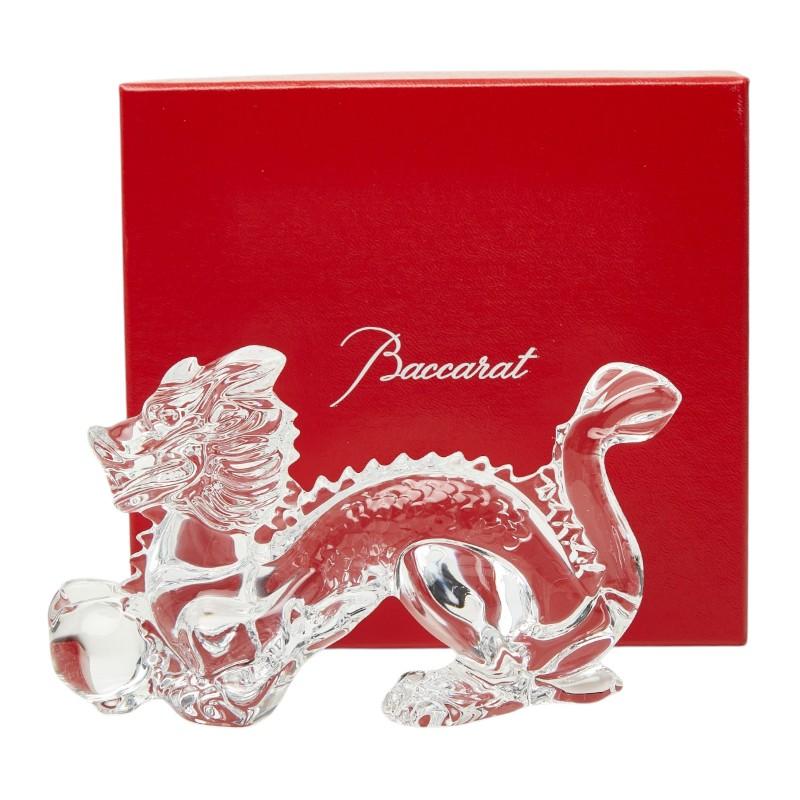 2024年モデル Baccarat バカラ 干支 辰 龍 置物 フィギュリン バカラ（Baccarat） 2024 干支 辰 竜 龍 ドラゴン 置物 オブジェ