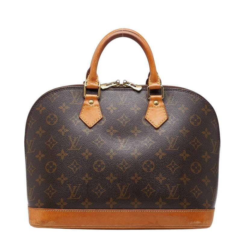 鑑定済み ルイヴィトン モノグラム アルマ PM ハンドバッグ M51130 LOUIS VUITTON（ルイ・ヴィトン） ルイ ヴィトン モノグラム アルマPM