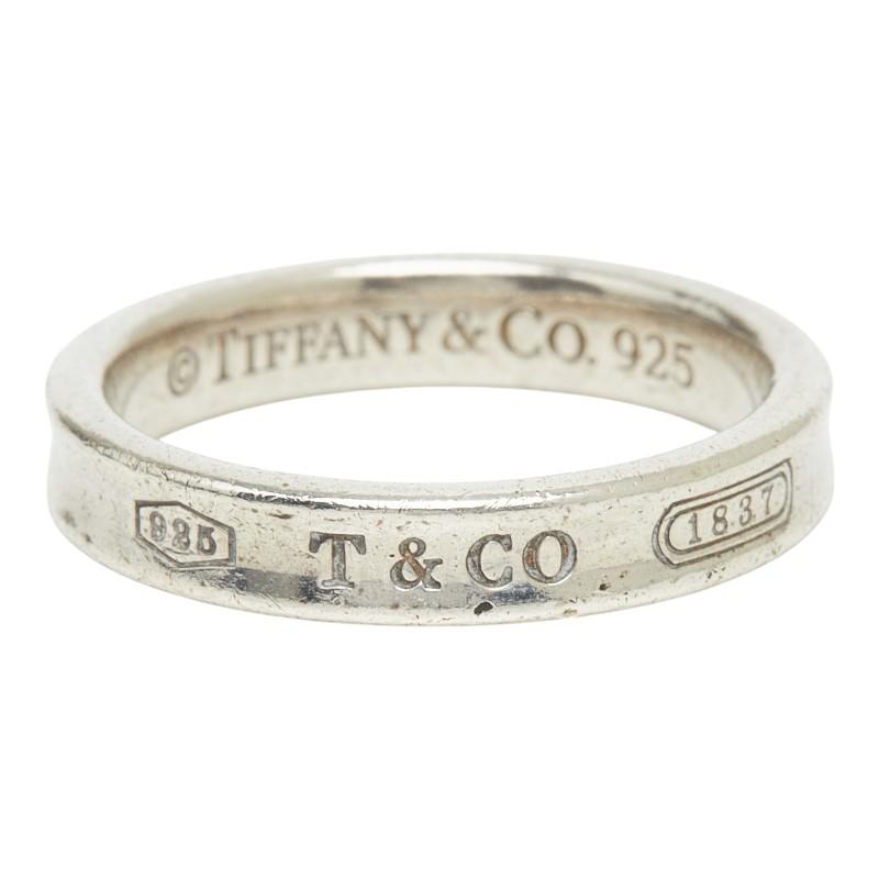 ティファニー 1837ナローリング/SV925/16号【美品】 TIFFANY&Co.（ティファニー） 1837 ナローリング リング 指輪 16号