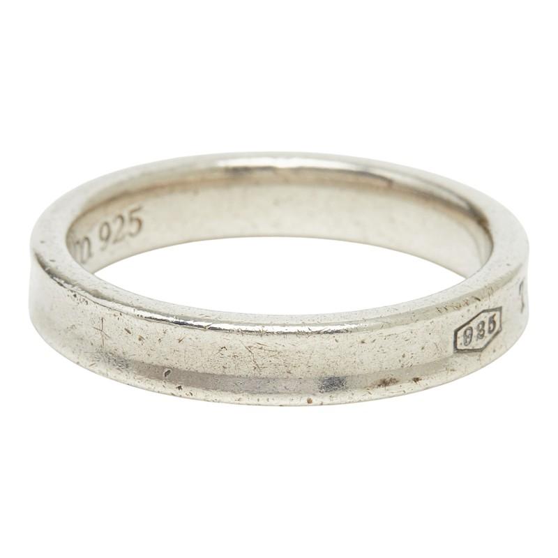 ティファニー 1837ナローリング/SV925/16号【美品】 TIFFANY&Co.（ティファニー） 1837 ナローリング リング 指輪 16号