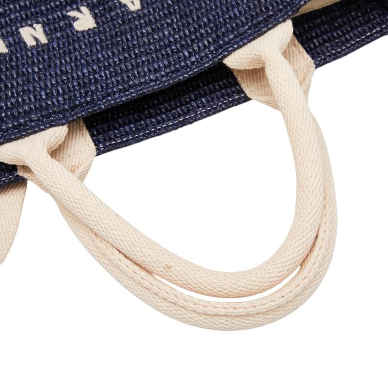 MARNI（マルニ） ラフィア エフェクト スモール ハンドバッグ