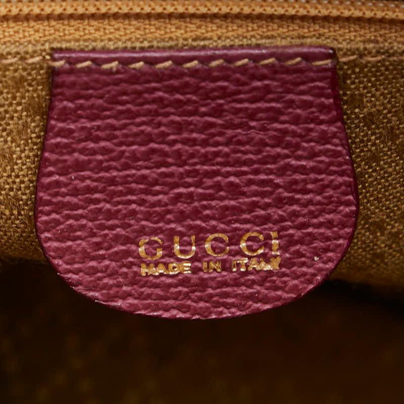 GUCCI（グッチ） バンブー ハンドバッグ 000 122 0316 パープル