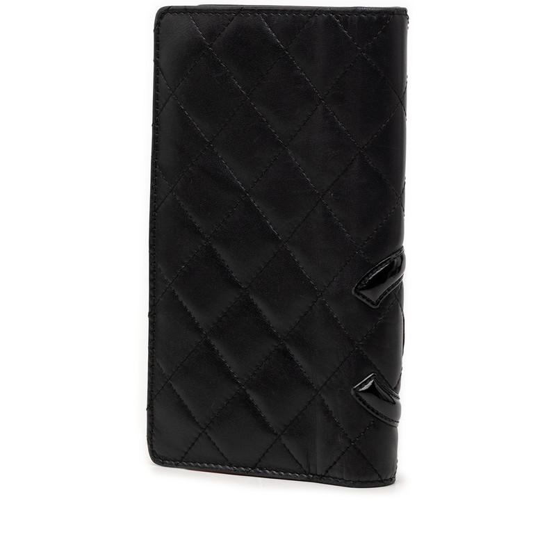 CHANEL（シャネル） カンボンライン ココマーク 長財布 ブラック 