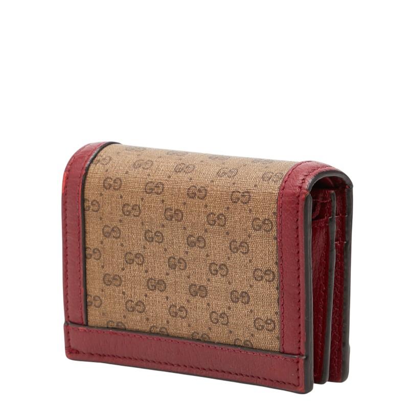 GUCCI（グッチ） ミニGGスプリーム ドラえもん 二つ折り財布 647788