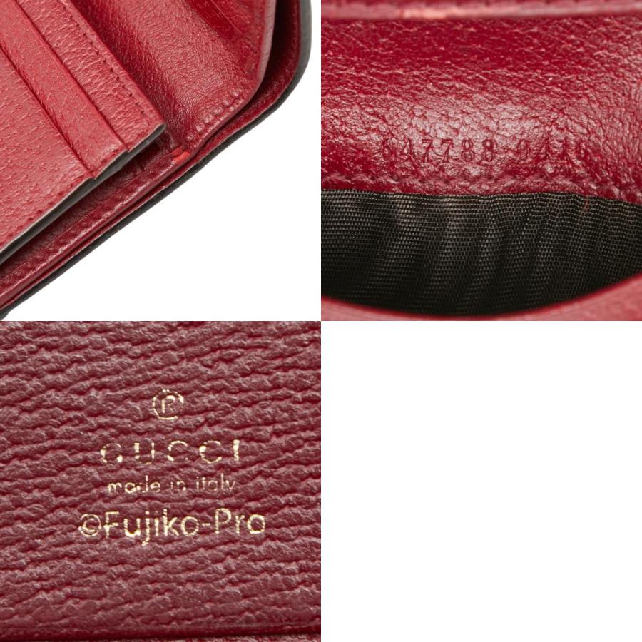 GUCCI（グッチ） ミニGGスプリーム ドラえもん 二つ折り財布 647788