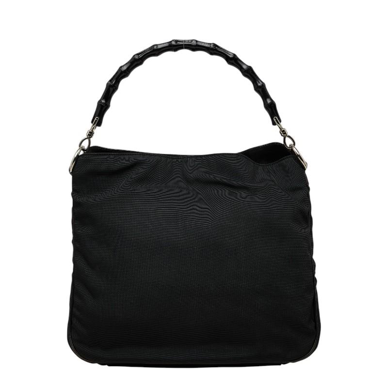 GUCCI（グッチ） バンブー ハンドバッグ 0011638 ブラック ナイロン