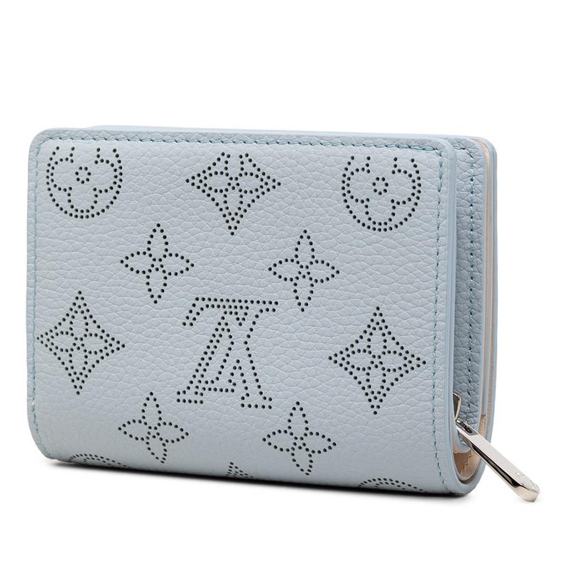 美品 ルイヴィトン モノグラム マヒナ ポルトフォイユ クレア 二つ折り ガレ LOUIS VUITTON（ルイ・ヴィトン） ルイ ヴィトン モノグラム マヒナ