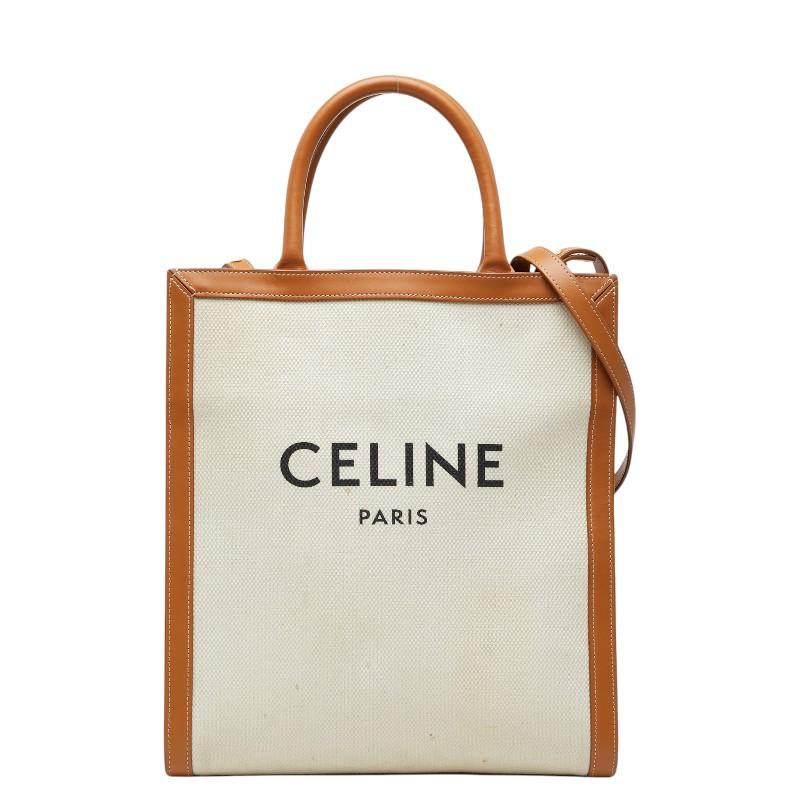 セリーヌ　バーティカル　カバ　スモール　バイカラー 2WAY CELINE（セリーヌ） バーティカル カバ スモール ハンドバッグ