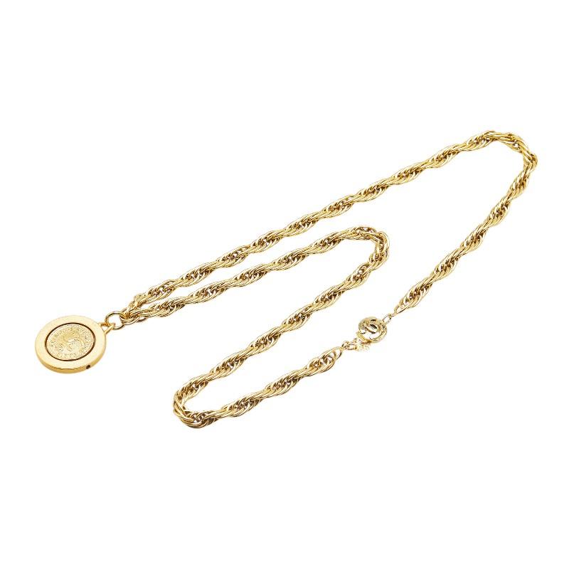 シャネル ヴィンテージ ココマーク 31 RUE CAMBON カンボン チェーン ネックレス ゴールド メッキ レディース CHANEL 【中古】_3