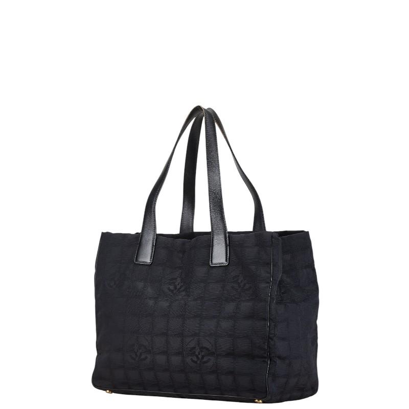 CHANEL ニュートラベル トートバッグ ココマーク ナイロン レザー シャネル CHANEL ニュートラベルライン ココマーク トートバッグ