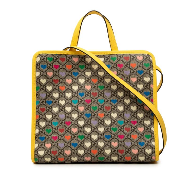 GUCCI（グッチ） GGスプリーム チルドレンズ ハートプリント