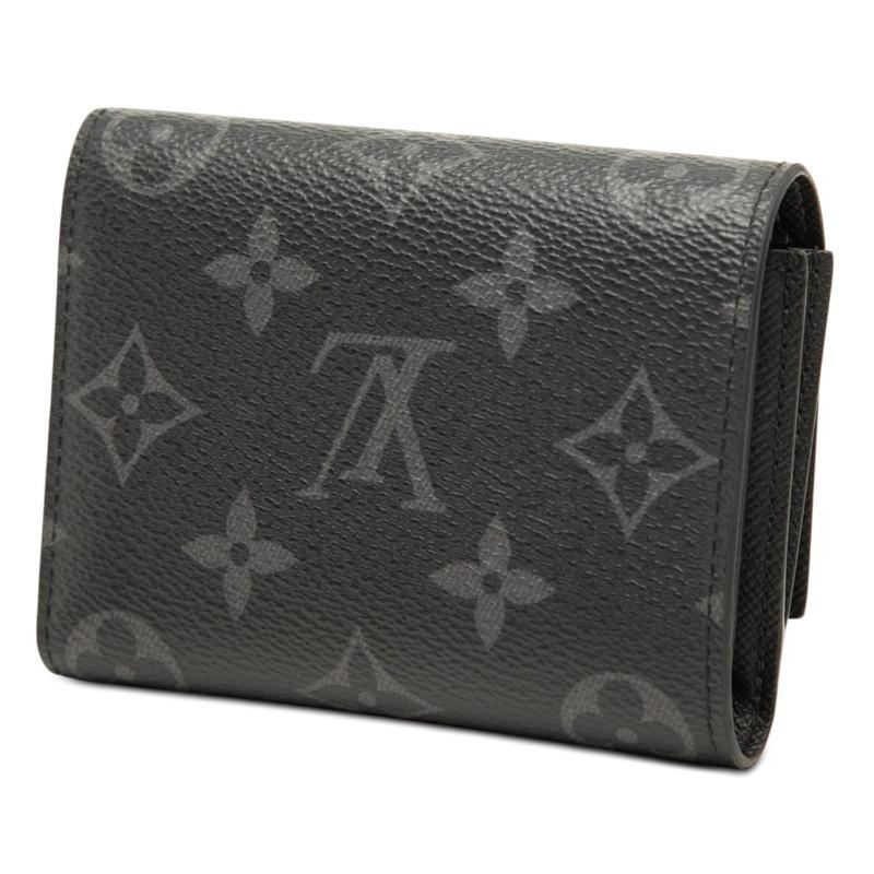 ルイ ヴィトン モノグラム エクリプス ヴィクター ウォレット 三つ折り財布 M12598 PVC メンズ LOUIS VUITTON 【228-80658】 LOUIS VUITTON（ルイ・ヴィトン） ルイ ヴィトン モノグラム