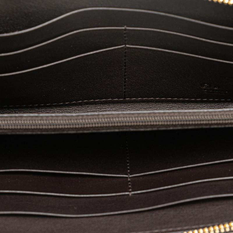 GUCCI グッチ グッチシマ L字ファスナー 長財布 332747 ブラウン  