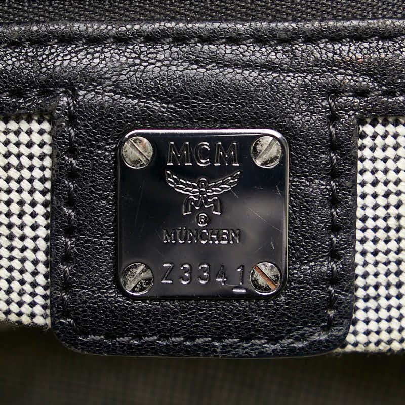 MCM スタッズ・ショルダー  MWR6SDE02LW001【Aランク】【中古】 中古・古着通販】MCM (エムシーエム) スタッズショルダーバッグ