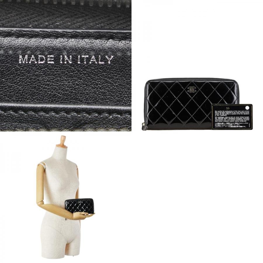 CHANEL シャネル ブリリアント マトラッセ ココマーク ラウンド 