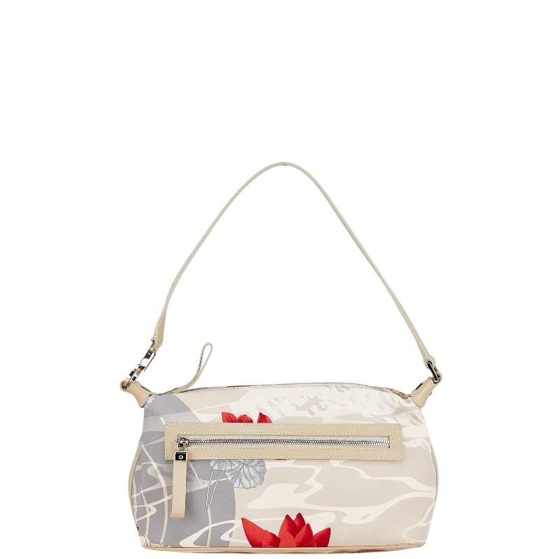 サルヴァトーレフェラガモ ガンチーニ 花 魚 ハンドバッグ ワンショルダーバッグ AU-21 3912 ホワイト Salvatore Ferragamo 【中古】 サルヴァトーレフェラガモ ガンチーニ 花 魚 ハンドバッグ ワン