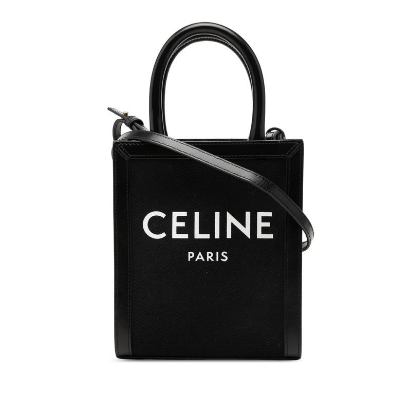 セリーヌ バーティカルカバ ミニトート 2way ショルダー レザー CELINE（セリーヌ） バーティカルカバ ミニ ハンドバッグ ショルダー