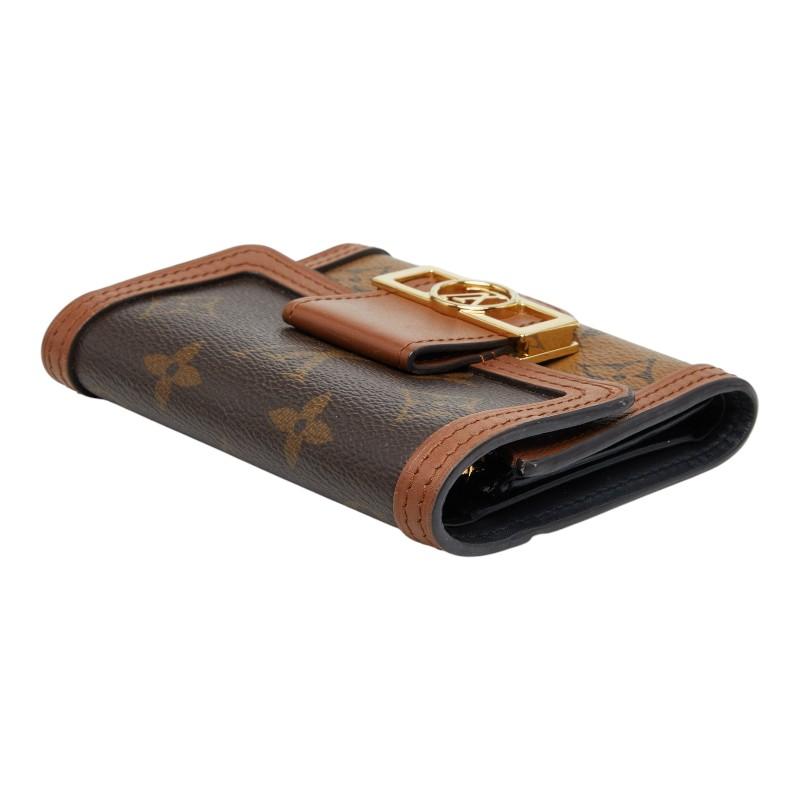 ルイヴィトン モノグラム リバース ドーフィーヌ コンパクト 3つ折り LOUIS VUITTON（ルイ・ヴィトン） ルイ ヴィトン モノグラム リバース