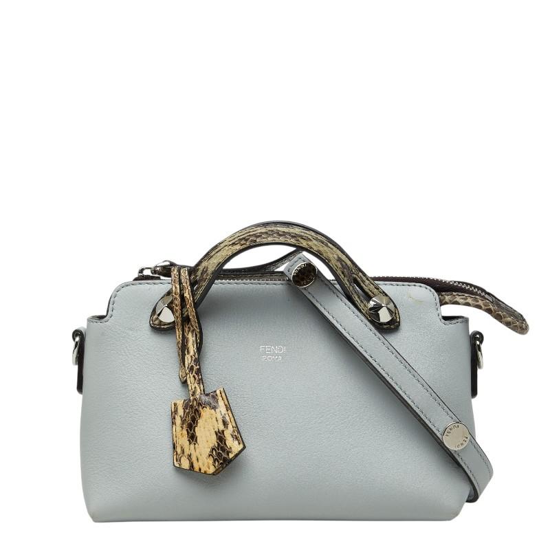 FENDI（フェンディ） バイザウェイ ミニ パイソン ハンドバッグ 