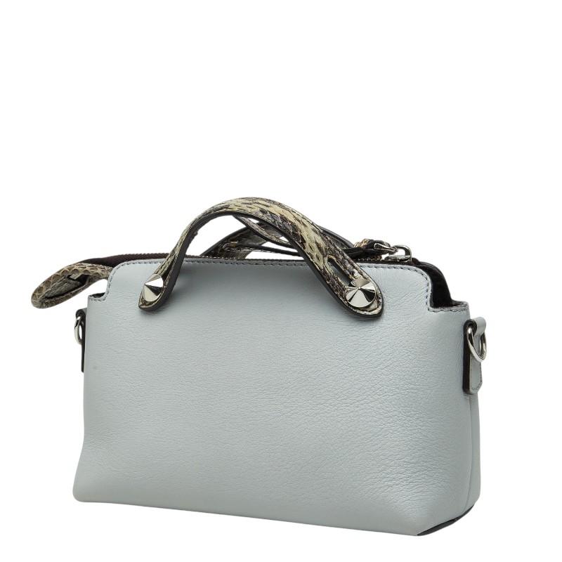 FENDI（フェンディ） バイザウェイ ミニ パイソン ハンドバッグ 