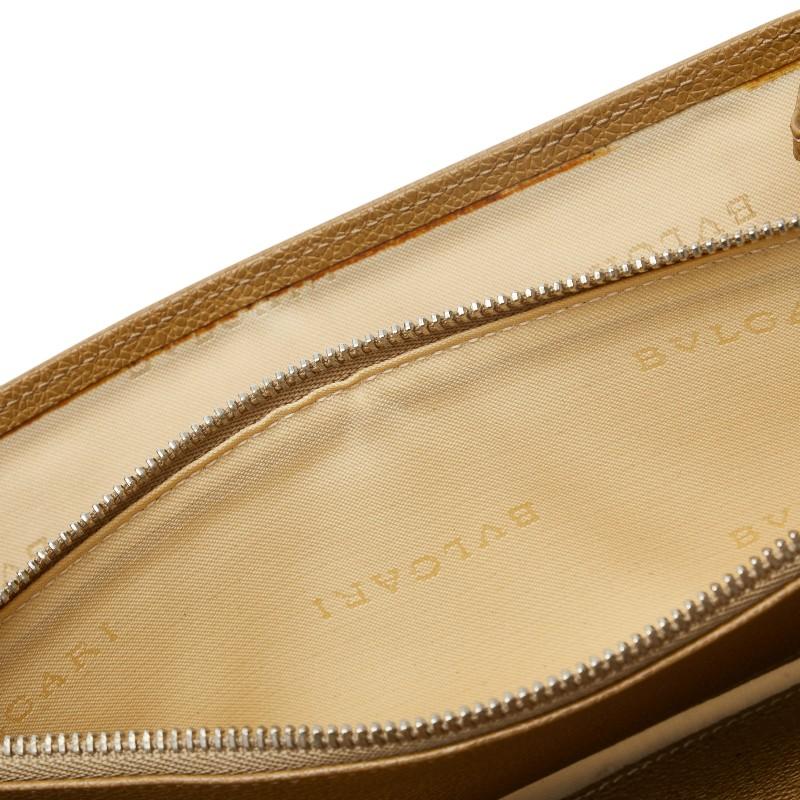 BVLGARI（ブルガリ） ミレリゲ 長財布 ホワイト レザー レディース