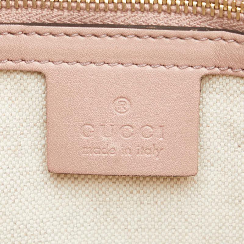 GUCCI グッチ マイクログッチシマ トートバッグ 336776 ピンク 