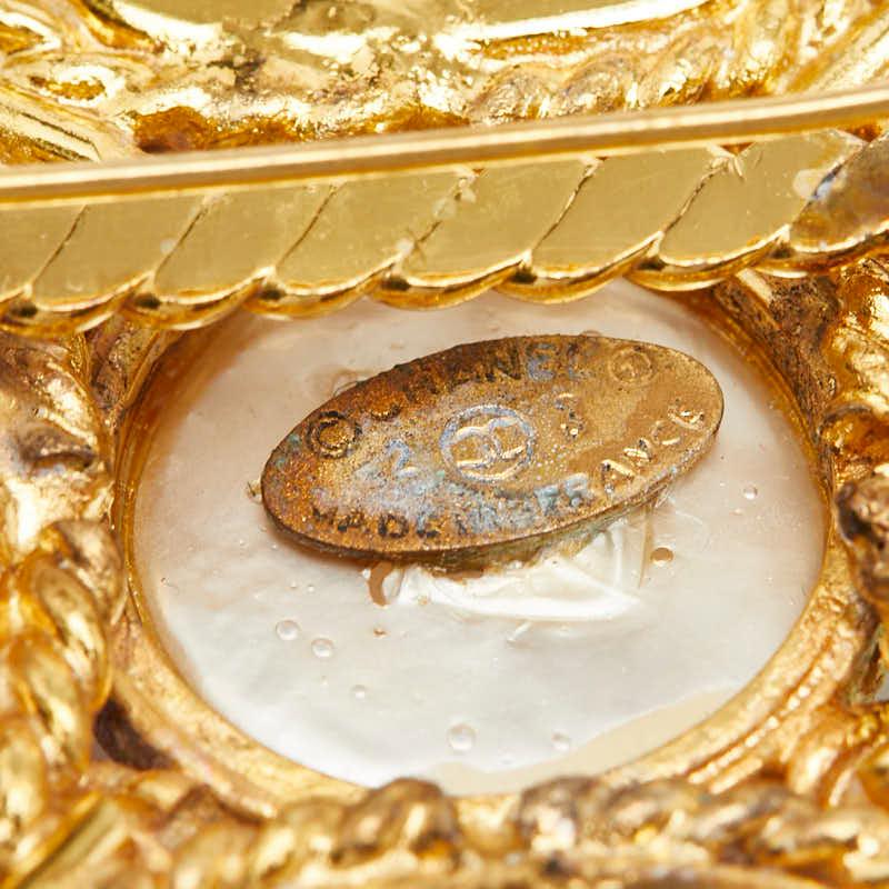 CHANEL ヴィンテージ ブローチ マルチカラーストーン ゴールド CHANEL（シャネル） ヴィンテージ ブローチ ゴールド マルチカラー