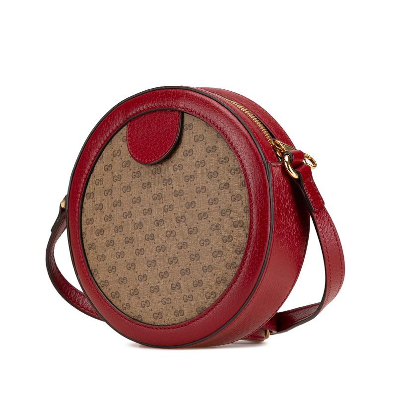 GUCCI/ミニGGスプリームドラエモンプリントショルダー/625216/520***/Aランク/20【中古】 GUCCI（グッチ） × ドラえもん ミニ GGスプリーム 斜め掛け ショルダー