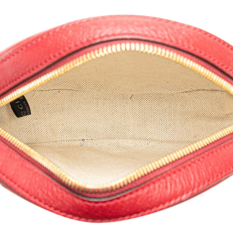 GUCCI/ミニGGスプリームドラエモンプリントショルダー/625216/520***/Aランク/20【中古】 GUCCI（グッチ） × ドラえもん ミニ GGスプリーム 斜め掛け ショルダー