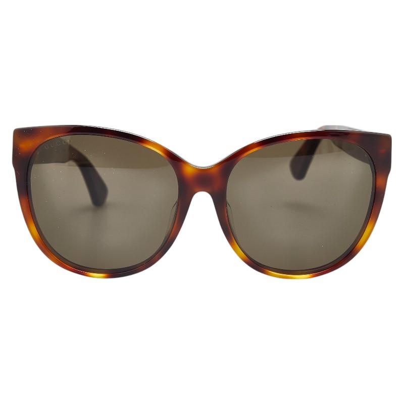 グッチ GUCCI インターロッキングGビーサングラス GG0097SA ブラック/レッド プラスチック レディース サングラス GUCCI（グッチ） インターロッキングG ビー 蜂 サングラス GG0097SA