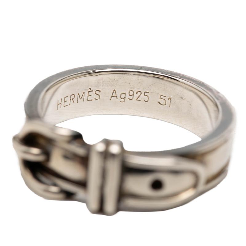 HERMES（エルメス） サンチュール ベルトリング 指輪 #51 SV925