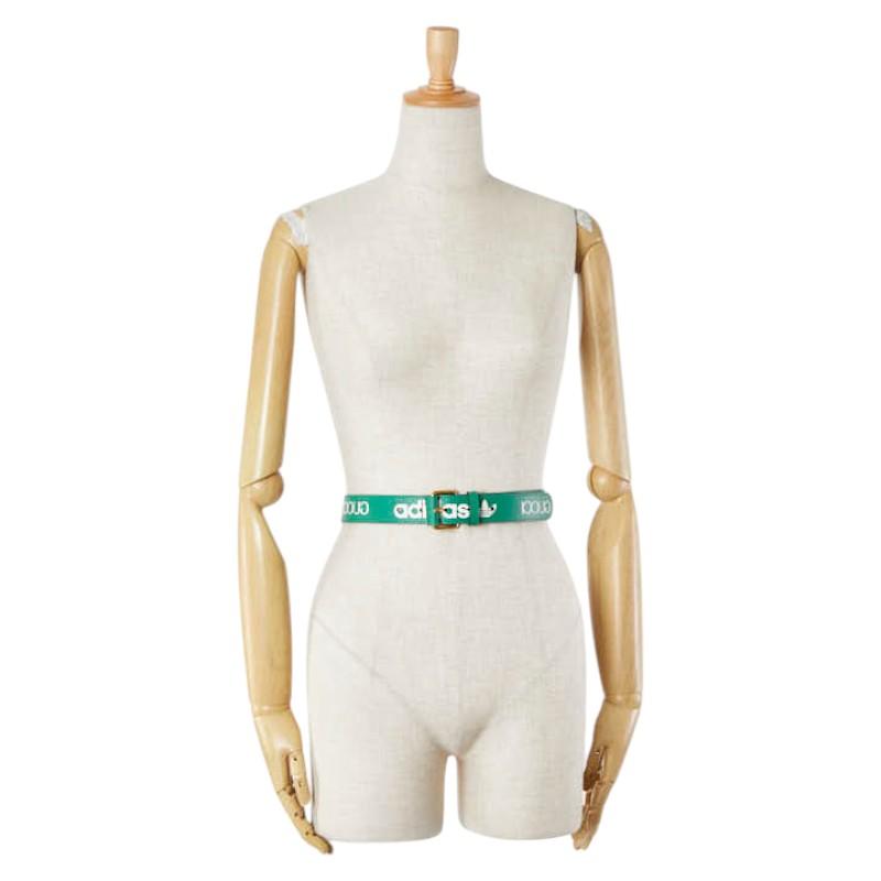 GUCCI（グッチ） ×アディダス ロゴ ベルト サイズ：110/44 702277