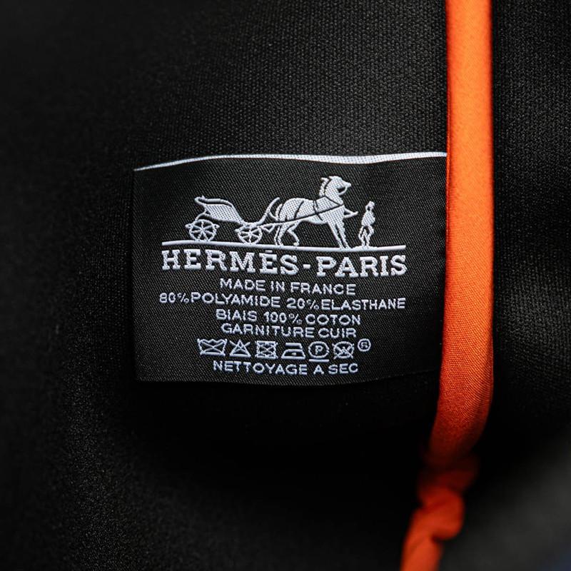 エルメス トゥルース フラット ネオバンMM ポーチ ネイビー ポリアミド レディース HERMES 【中古】_4