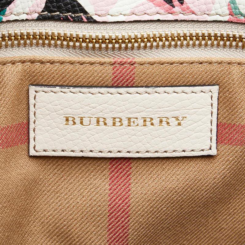 BURBERRY（バーバリー） チェック バックルトート 花 フラワー