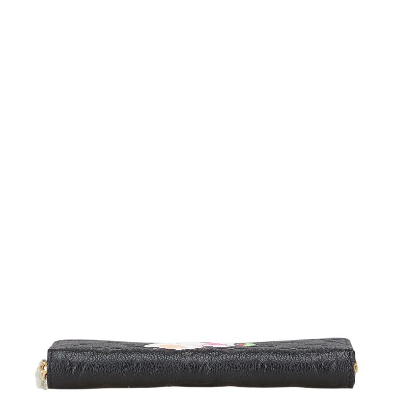 ルイ ヴィトン ×村上隆 モノグラム アンプラント ジッピーウォレット 長財布 M14160 ブラック マルチカラー LOUIS VUITTON 【中古】 LOUIS VUITTON（ルイ・ヴィトン） ルイ ヴィトン ×村上隆 モノグラム