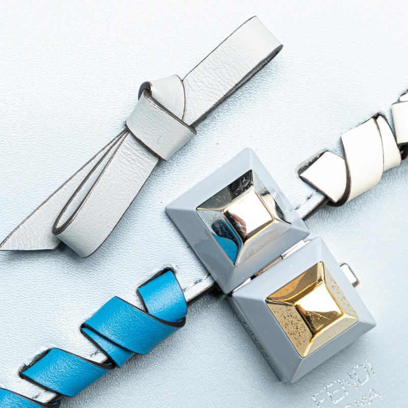 フェンディ キャナイ ミニ リボン チェーン ショルダーバッグ