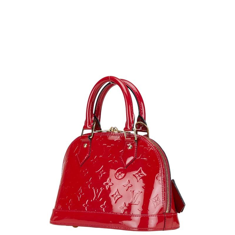 ルイヴィトン　アルマBB　ヴェルニ　ショルダー　ハンドバック LOUIS VUITTON ルイ ヴィトン ハンドバッグ 斜め掛けショルダー