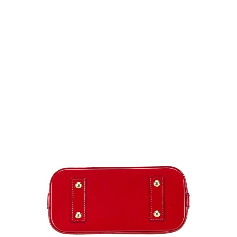 ルイヴィトン ヴェルニ アルマBB ショルダーバッグ ハンド 赤 M90174 LOUIS VUITTON（ルイ・ヴィトン） ルイ ヴィトン モノグラム ヴェルニ